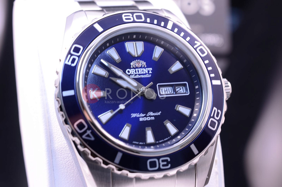 Часы Orient EM75002D (FEM75002D) — механические, металл сталь