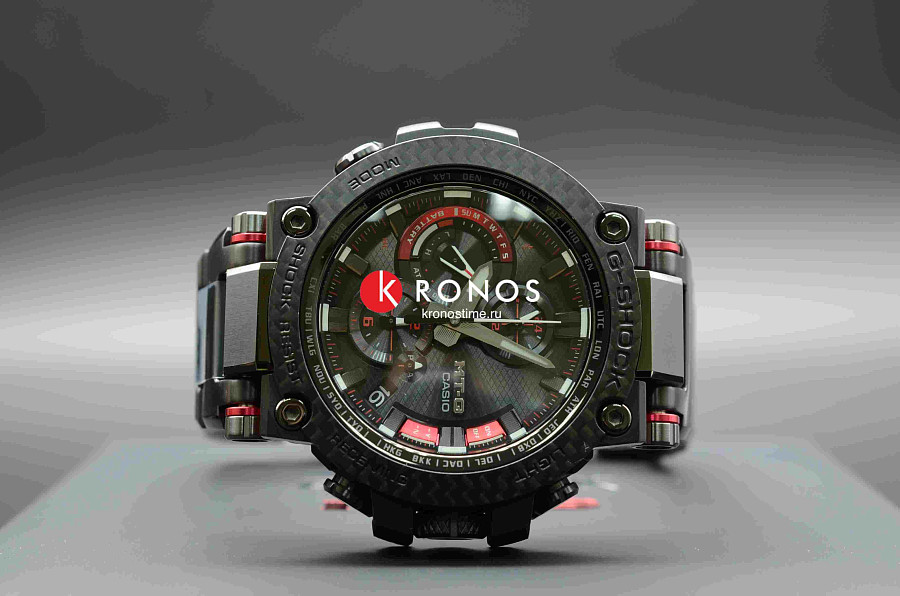 Часы Casio G-Shock Premium MTG-B1000XBD-1A — сталь металл карбон, мужские, Япония