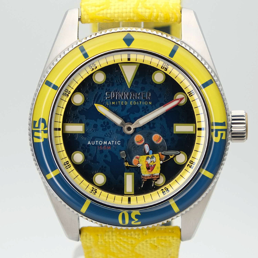 Часы Spinnaker Fleuss SP-5160-01 — механические, сталь металл