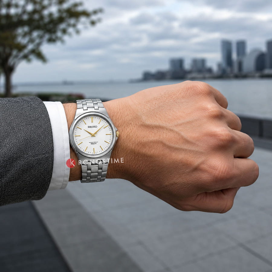 Часы Seiko Spirit SCXP025 — мужские, нержавеющая сталь