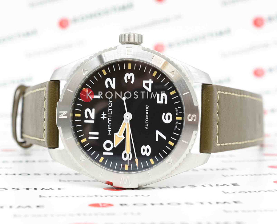 Часы Hamilton Khaki Field Expedition Auto H70315830 — механические, сталь