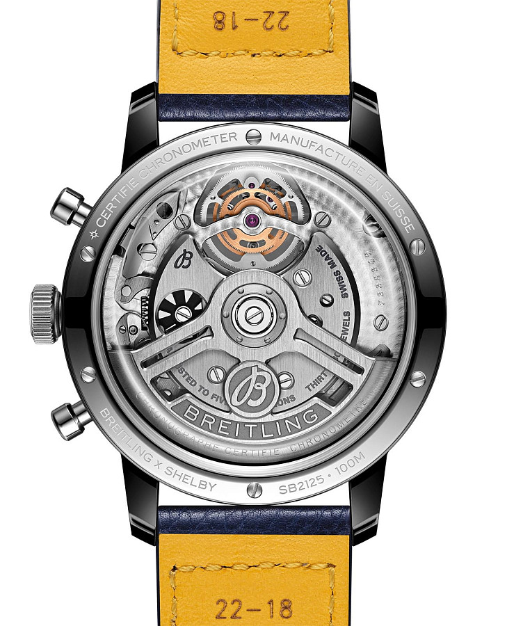 Часы Breitling Top Time B21 Shelby Cobra SB21251A1C1X1 — кожаный, мужские
