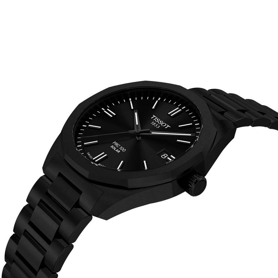 Часы Tissot PRC 100 Solar Quartz 39mm T151.422.33.051.00 — артикул T1514223305100, мужские