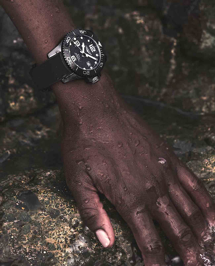 Часы Longines HydroConquest L3.784.4.56.9 — Швейцария, механические