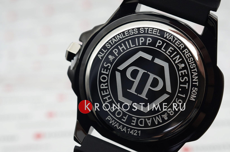 Часы Philipp Plein The Skull PWAAA1421 — силикон, мужские