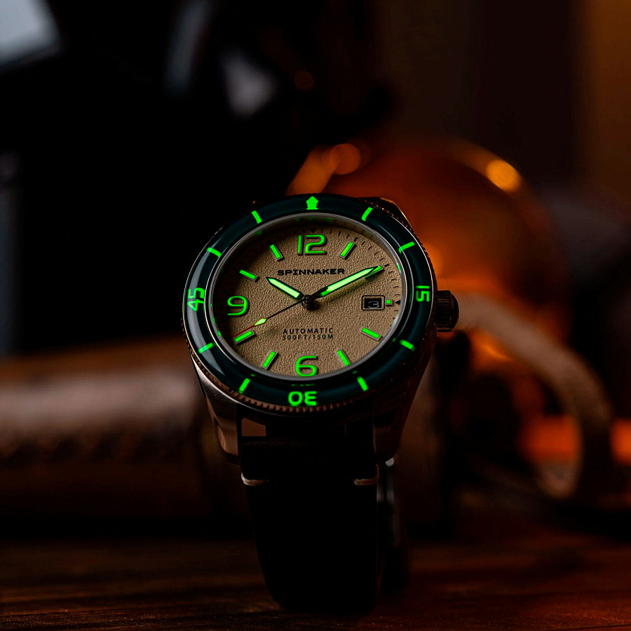Часы Spinnaker Fleuss SP-5055-0G — сталь металл, Италия