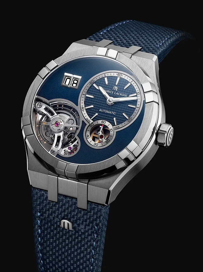 Часы Maurice Lacroix Aikon Master Grand Date AI6118-SS00E-430-C — нержавеющая сталь, мужские