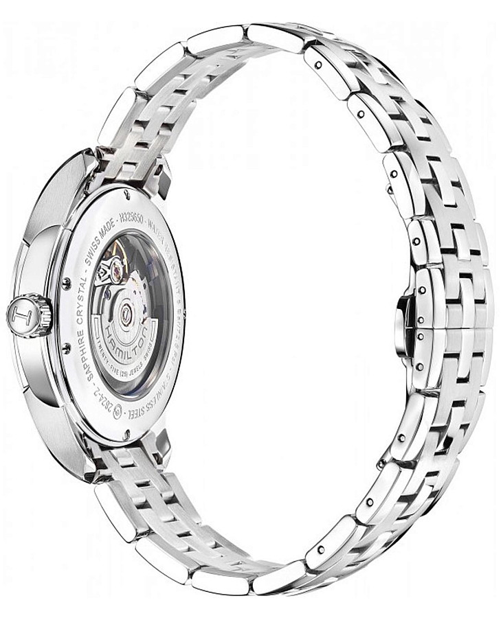 Часы Hamilton Jazzmaster Open Heart Auto H32565135 — черный, сталь