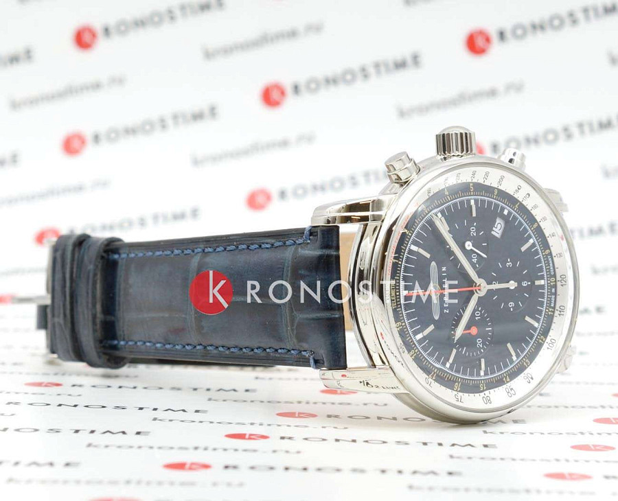 Часы Zeppelin LZ14 Marine 88883 — кожаный, мужские