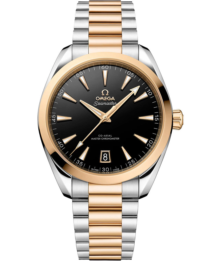Часы Omega Seamaster Aqua Terra 220.20.41.21.01.001 — мужские, черный