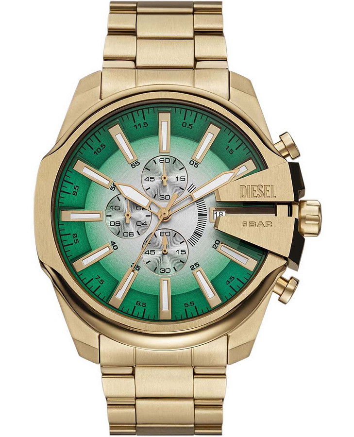 Часы Diesel Mega Chief Slim DZ4684 — мужские, зеленый