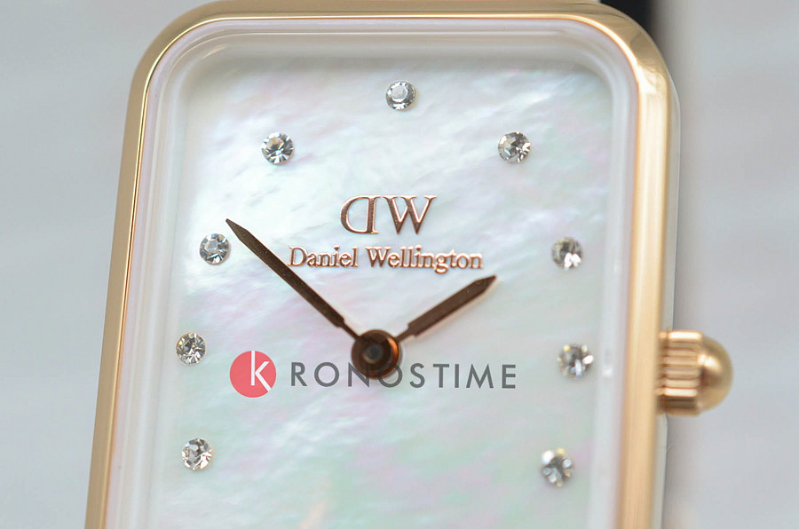 Часы Daniel Wellington Quadro DW00100620 — нержавеющая сталь с pvd-покрытием, женские