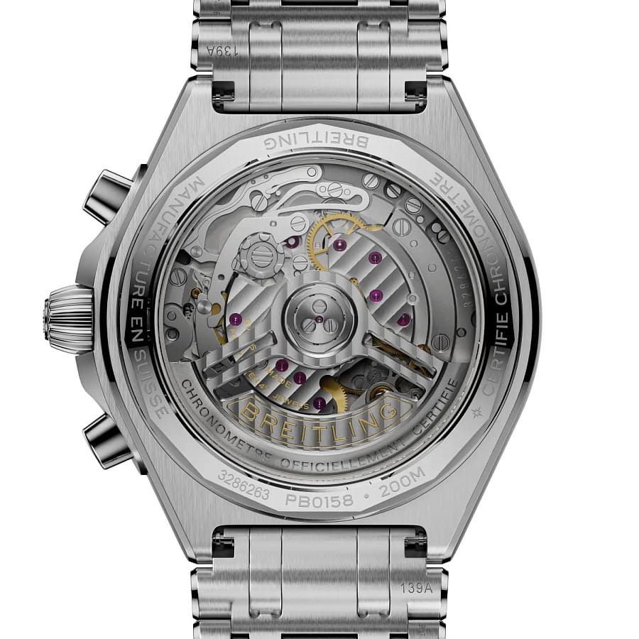 Часы Breitling Chronomat B01 Chronograph 42 mm PB0158101C1A1 — нержавеющая сталь, мужские