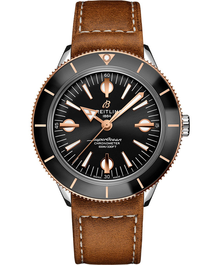 Часы Breitling Superocean Heritage '57 U10370121B1X1 — мужские, черный