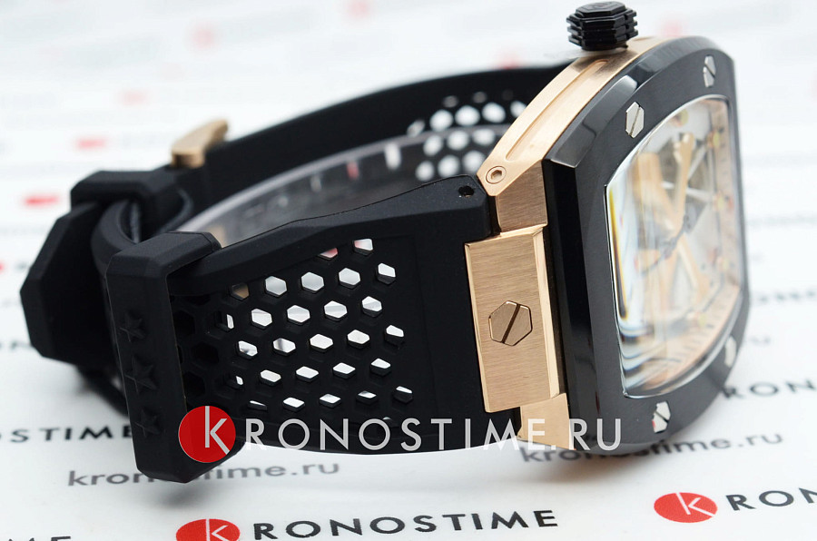 Часы Philipp Plein The Skeleton PWBAA0121 — мужские, черный