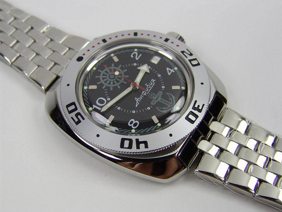 Часы Восток Амфибия 710526 — Россия, механические