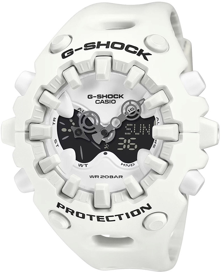 Часы Casio G-Shock GA-V01-7A — мужские, белый