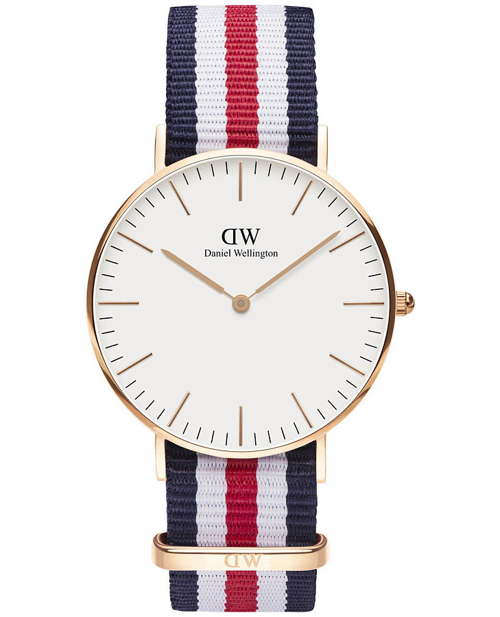 Часы Daniel Wellington Classic Canterbury DW00100030 — женские, белый
