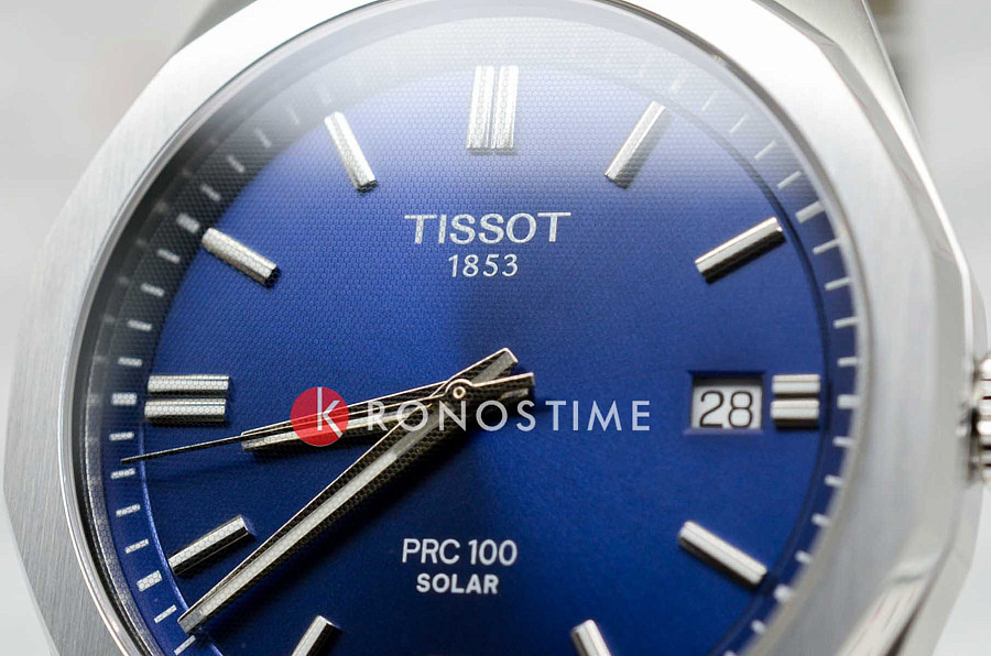 Часы Tissot PRC 100 Solar Quartz 39mm T151.422.11.041.00 — нержавеющая сталь, мужские