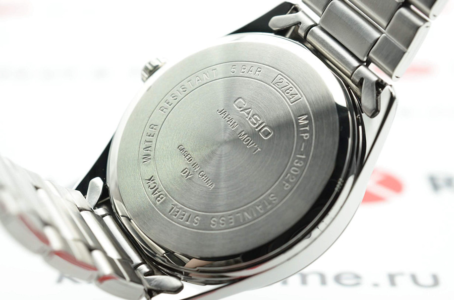 Часы Casio Collection MTP-1302PD-1A1 — мужские, серебристый