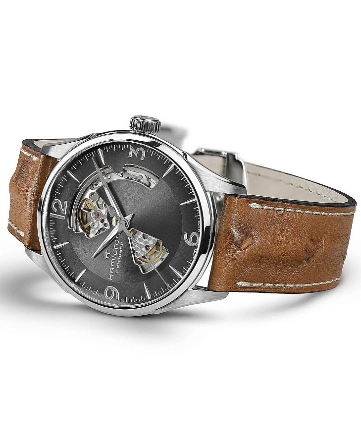 Часы Hamilton Jazzmaster Open Heart Auto H32705581 — сталь металл, Швейцария