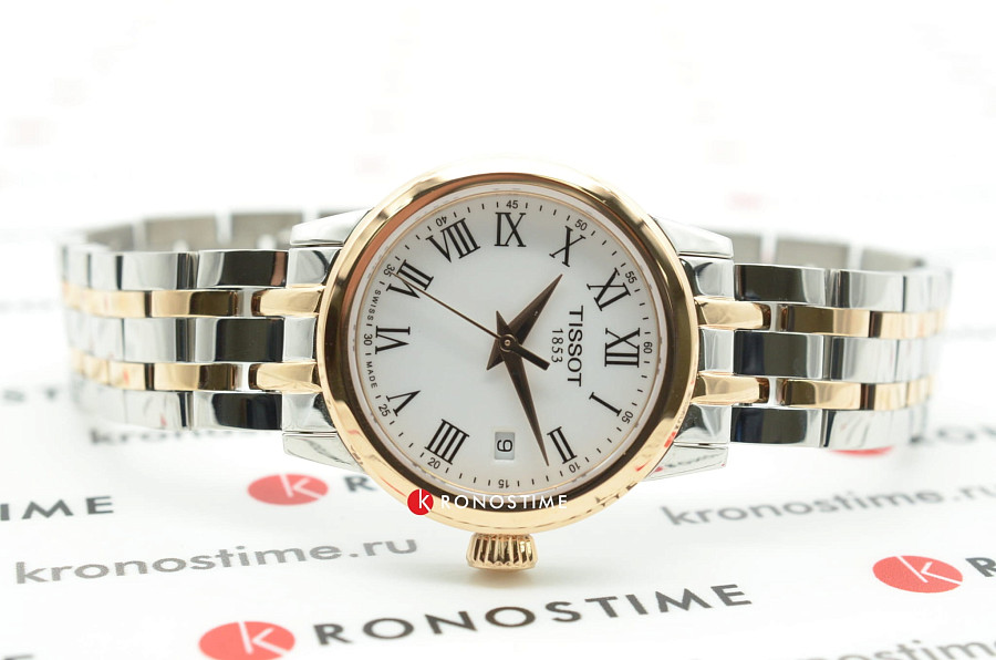 Часы Tissot Classic Dream Lady T129.210.22.013.00 — кварцевые, Швейцария, женские