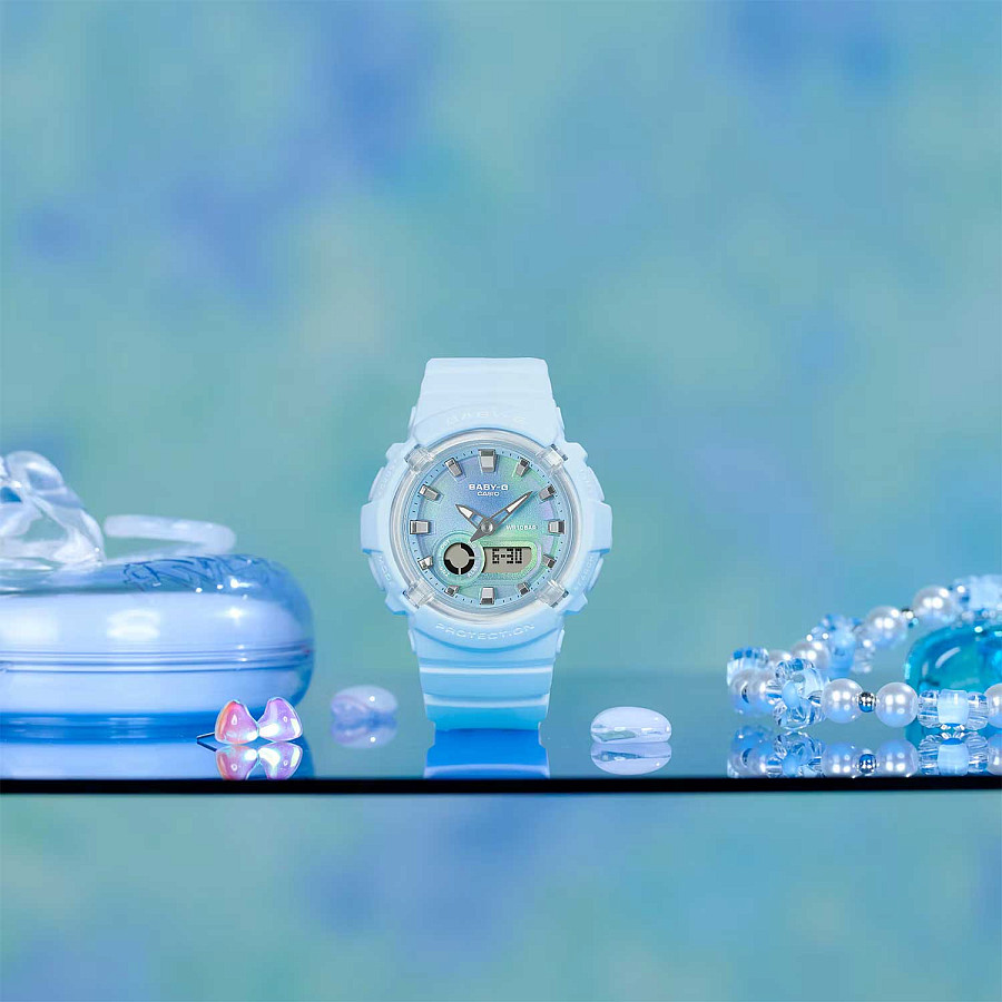 Часы Casio Baby-G BGA-280TD-2A — кварцевые, пластик