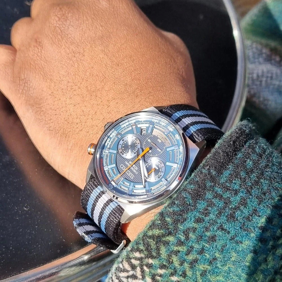 Часы Seiko Conceptual Series Sports SSB409P1 — сталь металл, Япония