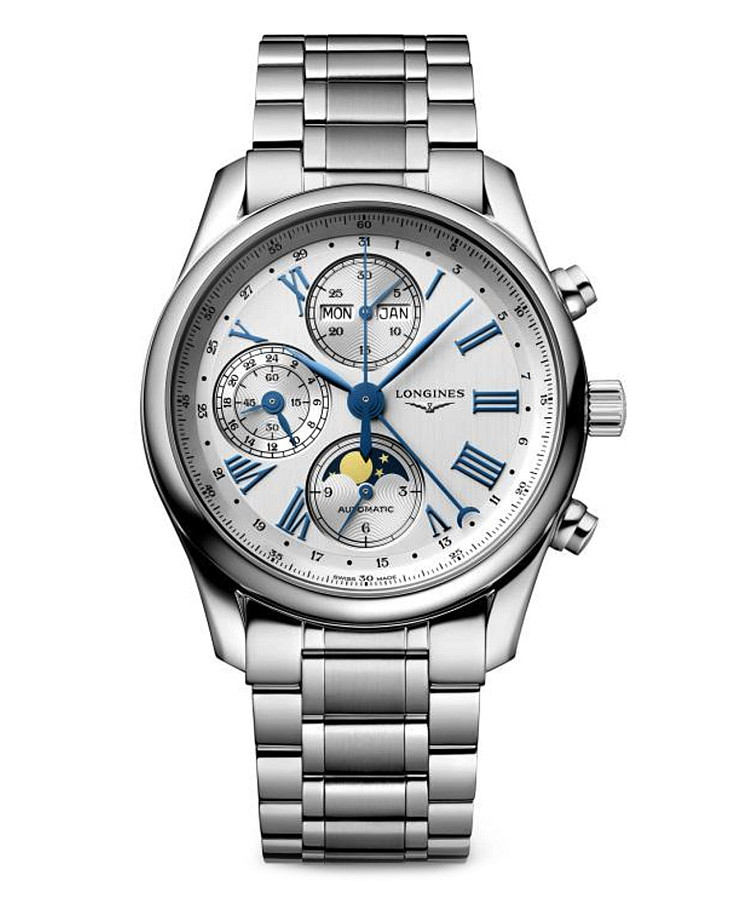 Часы Longines Master Collection L2.673.4.71.6 — мужские, серебристый