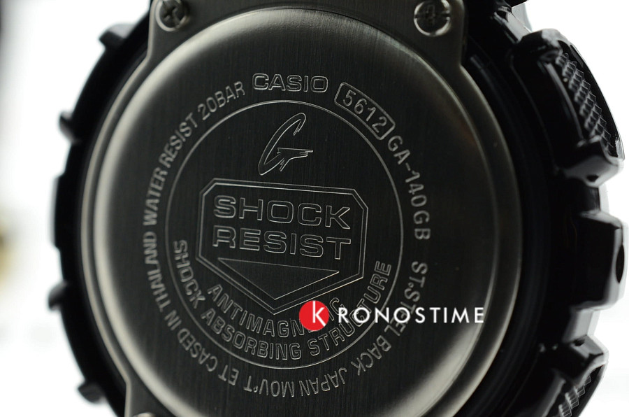 Часы Casio G-Shock GA-140GB-1A1DR (GA-140GB-1A1) — Япония, мужские