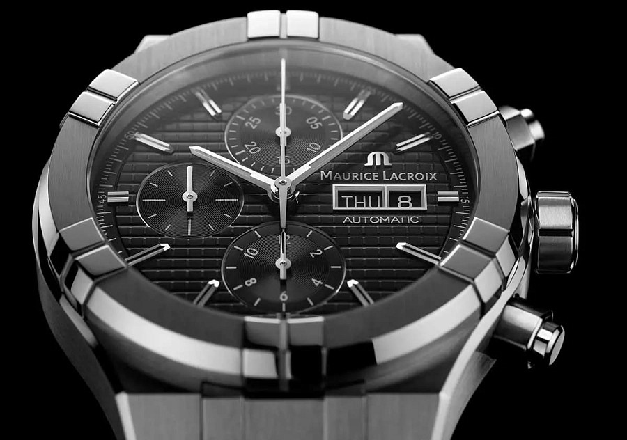Часы Maurice Lacroix Aikon Automatic Chronograph AI6038-SS00F-330-A — артикул AI6038-SS00F-330-A