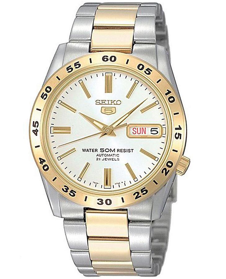 Часы Seiko 5 Regular SNKE04K1 — мужские, белый