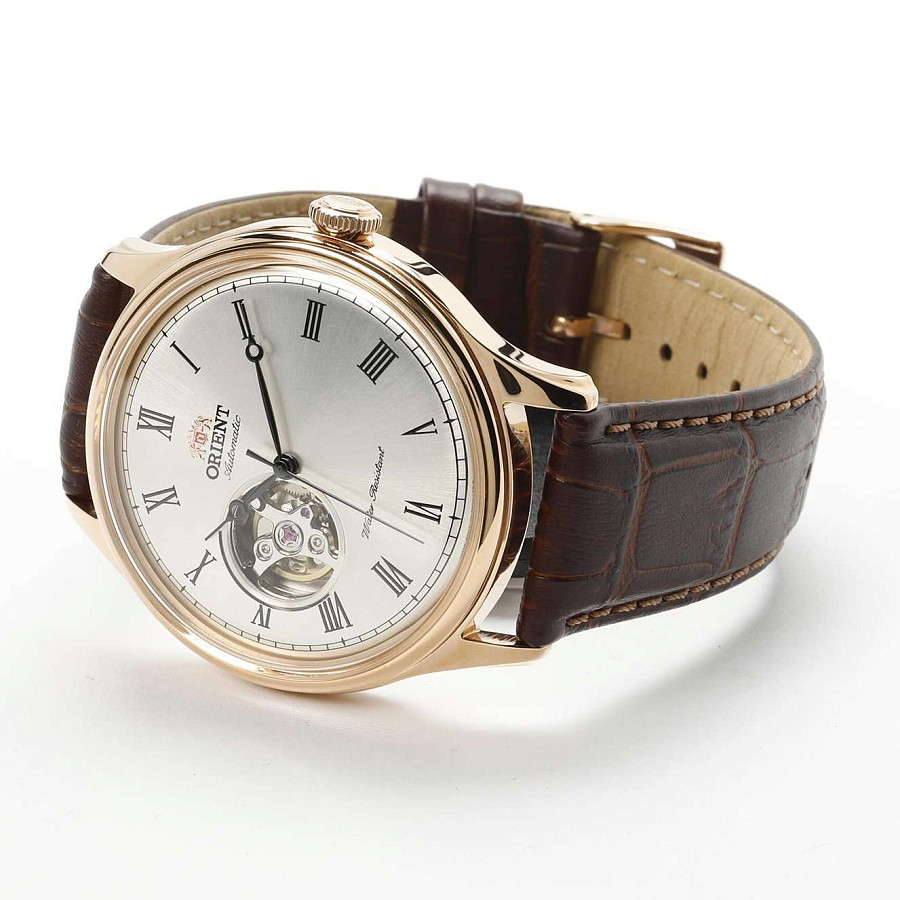 Часы Orient Automatic AG00001S — мужские, кожаный