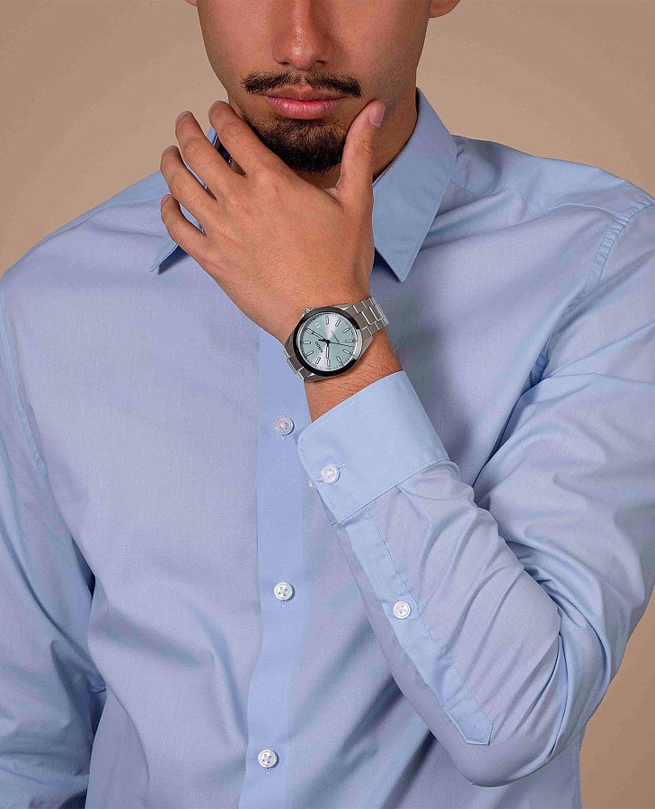 Часы Rado Hyperchrome R32280213 — бирюзовый, сталь металл