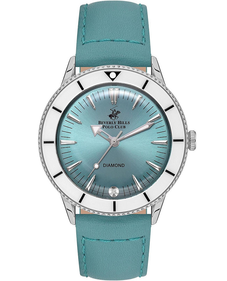 Часы Beverly Hills Polo Club BP3580C.307 — женские, бирюзовый