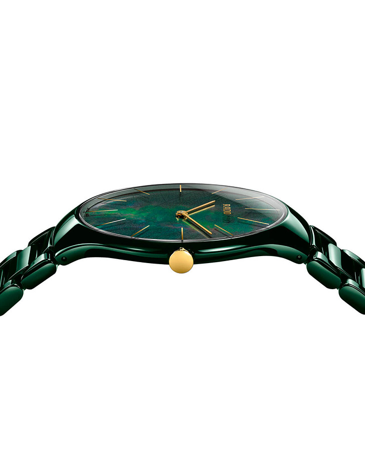 Часы Rado True Thinline R27006912 — женские, высокотехнологичная керамика