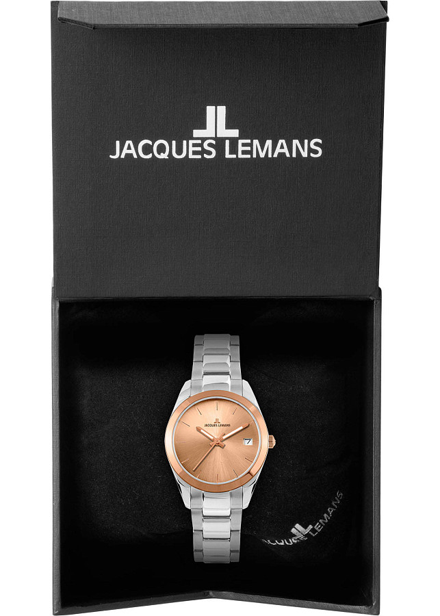 Часы Jacques Lemans Classic 1-1878F — металл сталь, Австрия