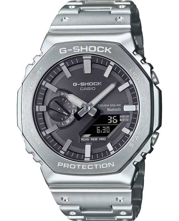Часы Casio G-Shock GM-B2100SD-1A — мужские, серый