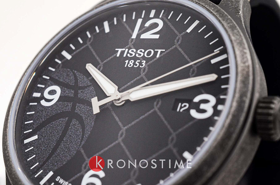 Часы Tissot Gent XL 3X3 Street Basketball T116.410.36.067.00 — Швейцария, кварцевые