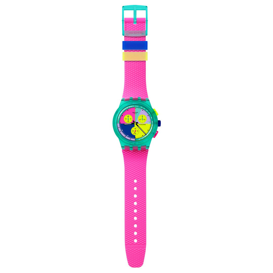 Часы Swatch Chrono 42 Standard SUSG408 — кварцевые, пластик