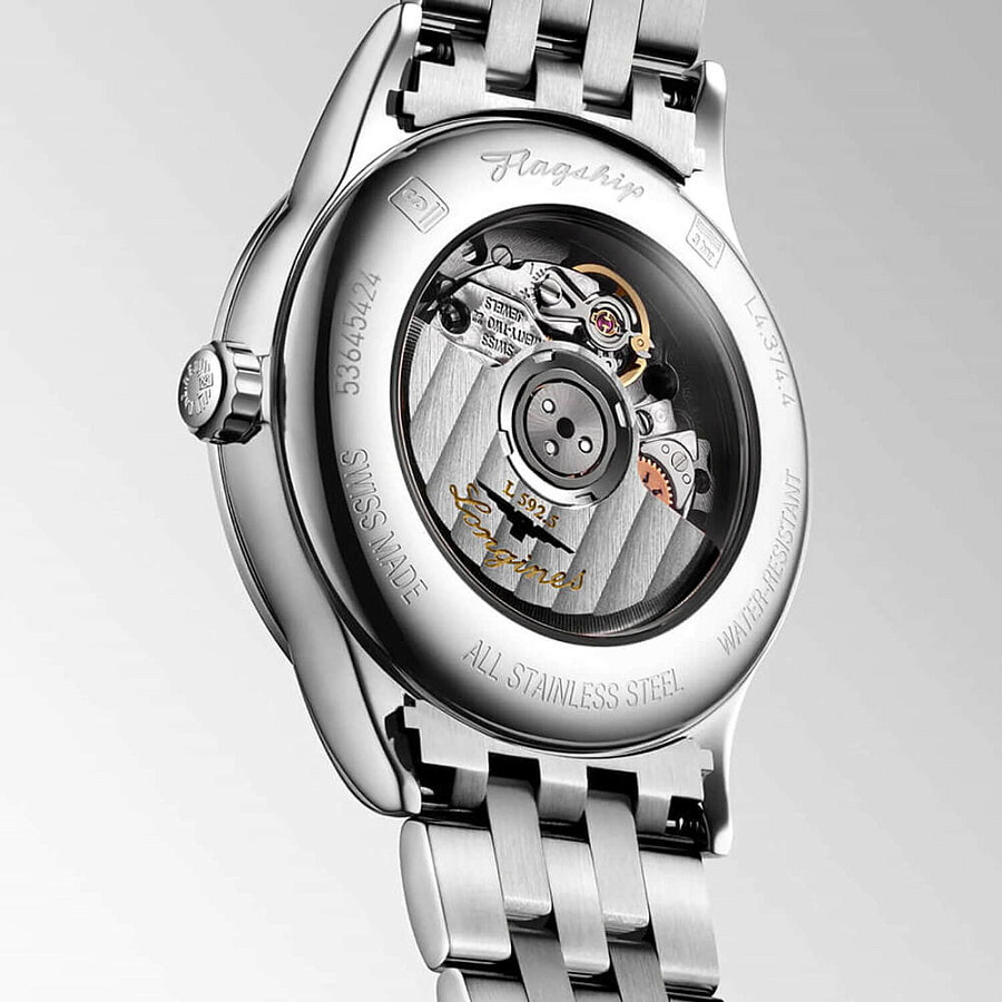 Часы Longines Flagship L4.374.4.17.6 — нержавеющая сталь, женские