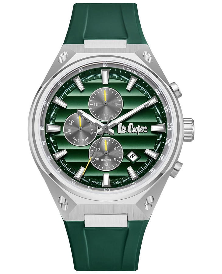 Часы Lee Cooper LC08063.377 — мужские, зеленый