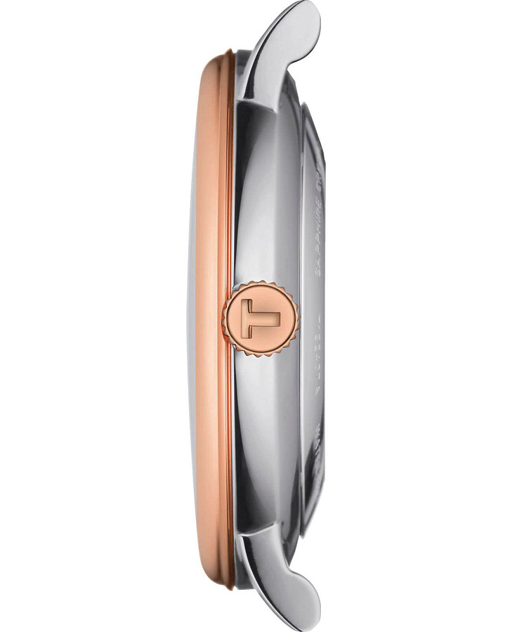 Часы Tissot Carson Premium Powermatic 80 T122.407.22.033.00 — сталь c pvd покрытием, мужские