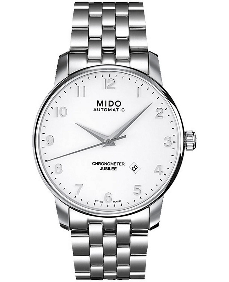 Часы Mido Baroncelli M8690.4.11.1 — мужские, белый
