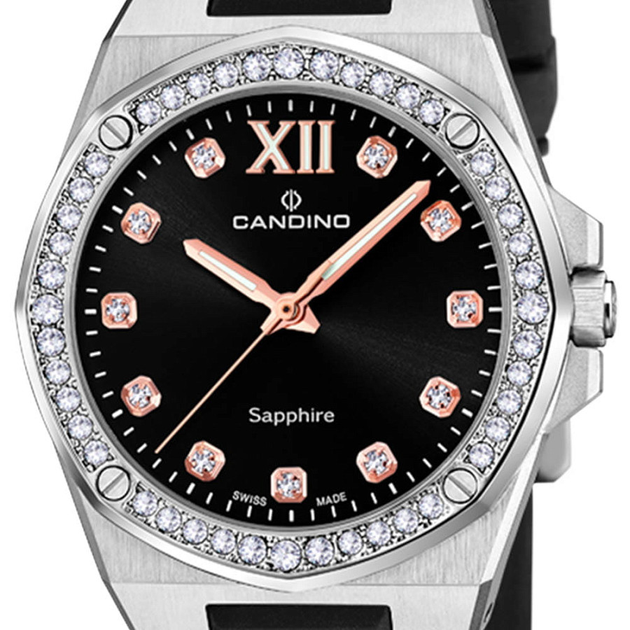 Часы Candino Elegance C4772/3 — кварцевые, металл сталь