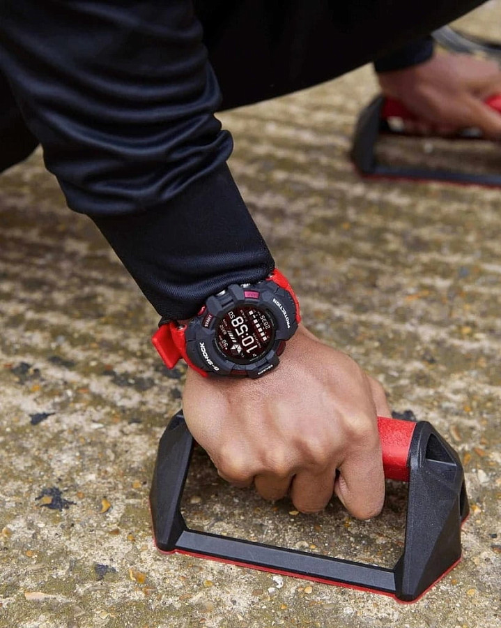 Часы Casio G-Shock GSW-H1000-1A4 — электронные, сталь пластик