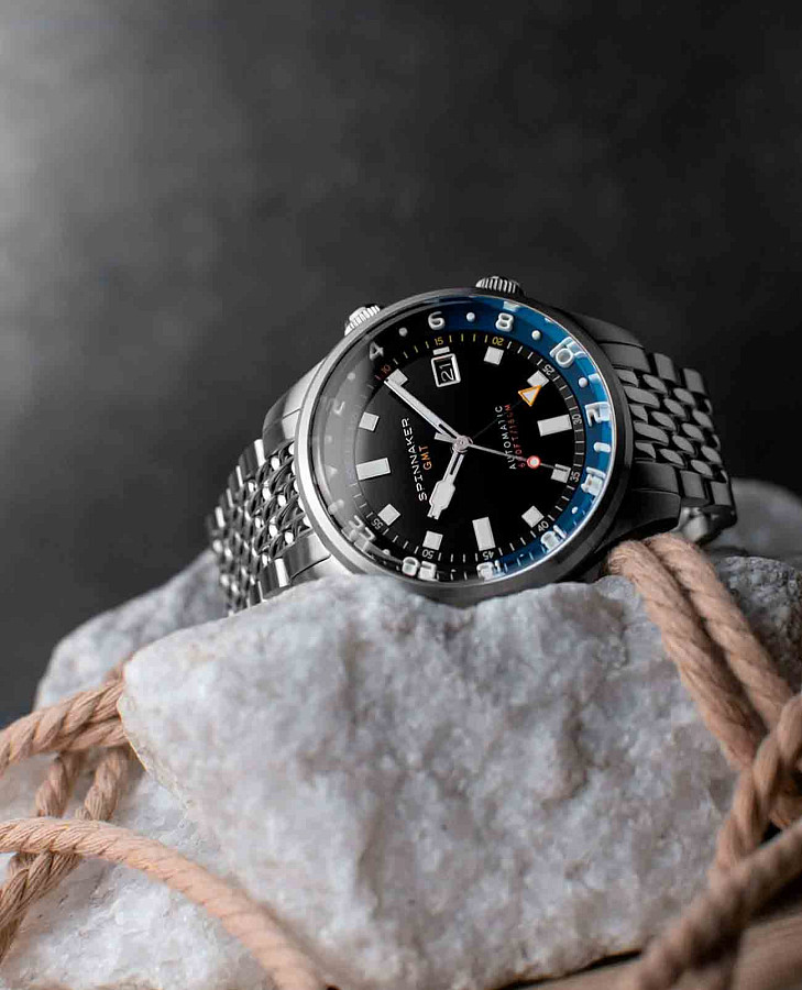 Часы Spinnaker Bradner Gmt Automatic SP-5121-66 — мужские, нержавеющая сталь