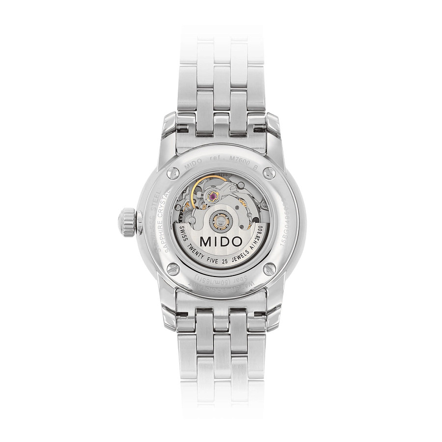 Часы Mido Baroncelli Lady M7600.4.21.1 — механические, металл сталь