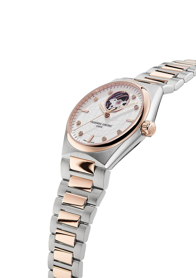 Часы Frederique Constant Highlife Ladies Automatic Heart Beat FC-310VD2NH2B — механические, металл сталь