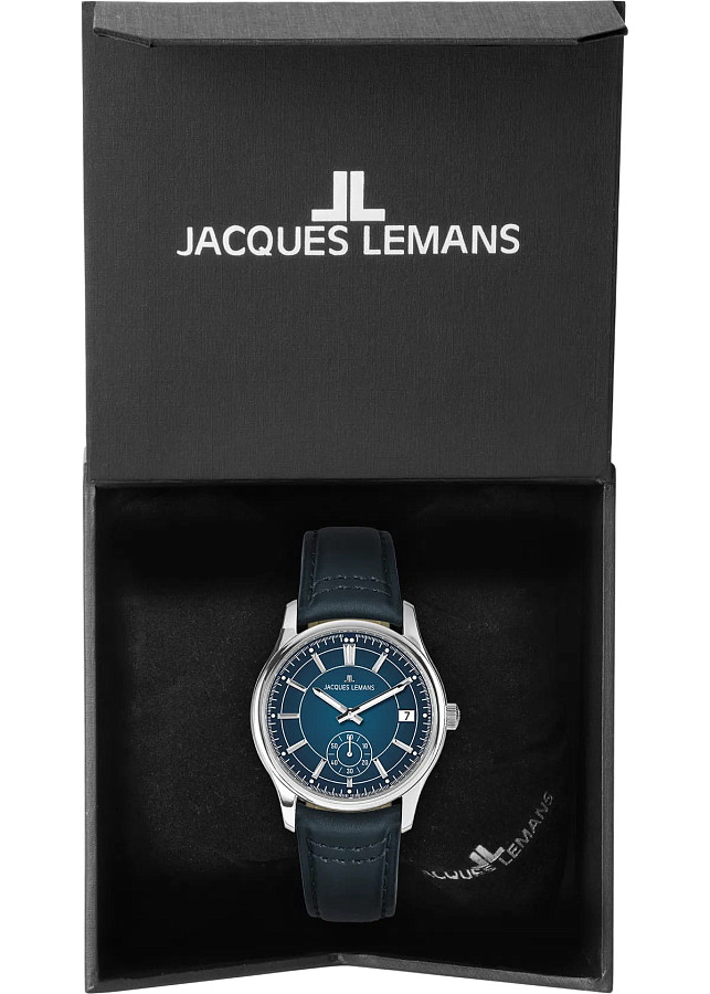 Часы Jacques Lemans Derby 1-2197B — сталь металл, Австрия